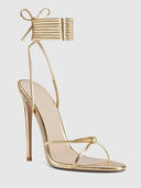 Athens Lace Up - Golden - FEMME LA