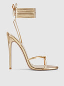 Athens Lace Up - Golden - FEMME LA