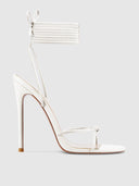 Athens Lace Up - Ivory - FEMME LA