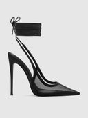 Cobra Lace Up - Black - FEMME LA