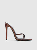 Donatella Mule - Glazed Choco - FEMME LA