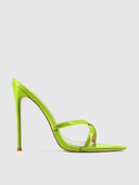 Donatella Mule - Lime - FEMME LA