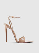GG Heel - Patent Nude - FEMME LA