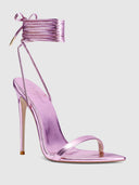 The London Lace - Up Violet - FEMME LA