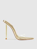 Whiskey Slipper - Gold - FEMME LA