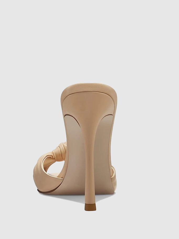 Janis Mule - Camel Leather