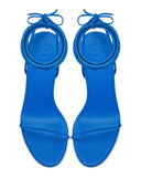 3.0 Barely There Lace Up Heel - Cobalt - FEMME LA