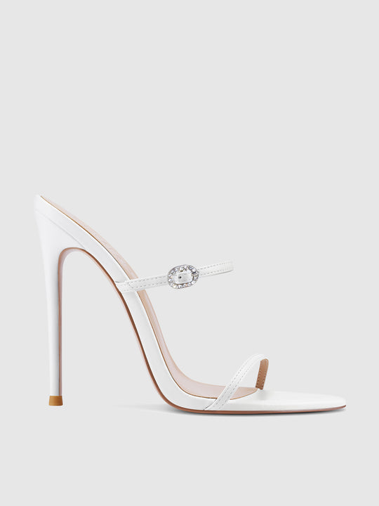 Miami 100 Sandal - White | Femme LA