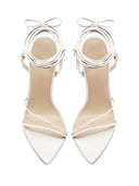 821 Kika Lace - Up - Cream - FEMME LA