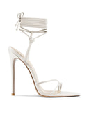 821 Kika Lace - Up - Cream - FEMME LA