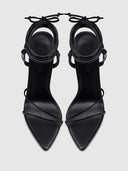 821 Kika Lace - Up - Noir - FEMME LA
