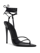 821 Kika Lace - Up - Noir - FEMME LA