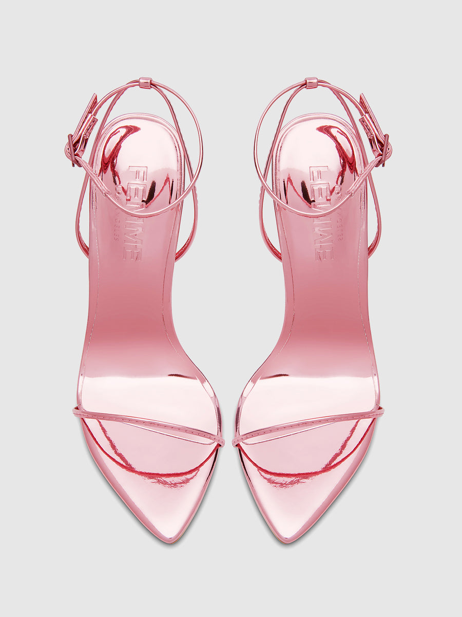 ANDX Sandal - Metallic Pink