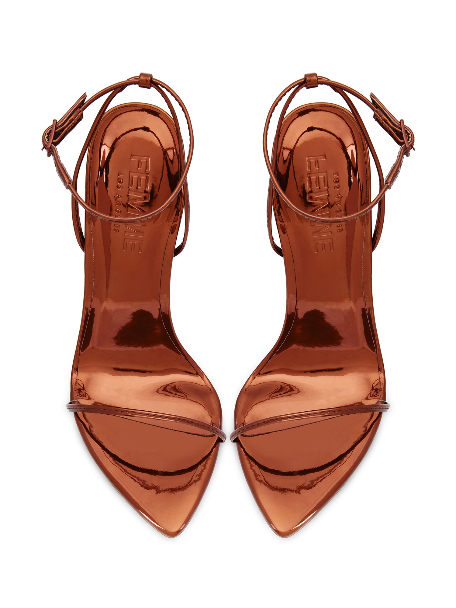 ANDX Sandal - Liquid Bronze | FEMME LA