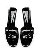 Almalfi Slipper - Glazed Black