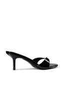 Almalfi Slipper - Glazed Black