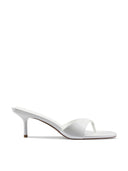 Almalfi Slipper - Glazed White