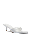 Almalfi Slipper - Glazed White