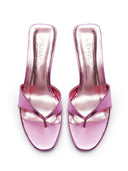 Almalfi Slipper - Metallic Pink
