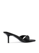Almalfi Slipper - Satin Black