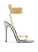 Athens Lace Up - Gold/Silver