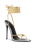 Athens Lace Up - Gold/Silver