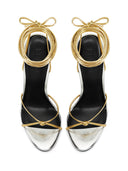 Athens Lace Up - Gold/Silver