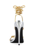 Athens Lace Up - Gold/Silver