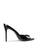 Bella Slipper - Black Croc