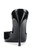 Bella Slipper - Black Croc