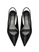 Chantilly Slingback - Noir Crystal