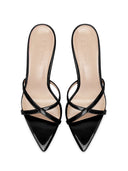 Donatella Mule - Patent Black