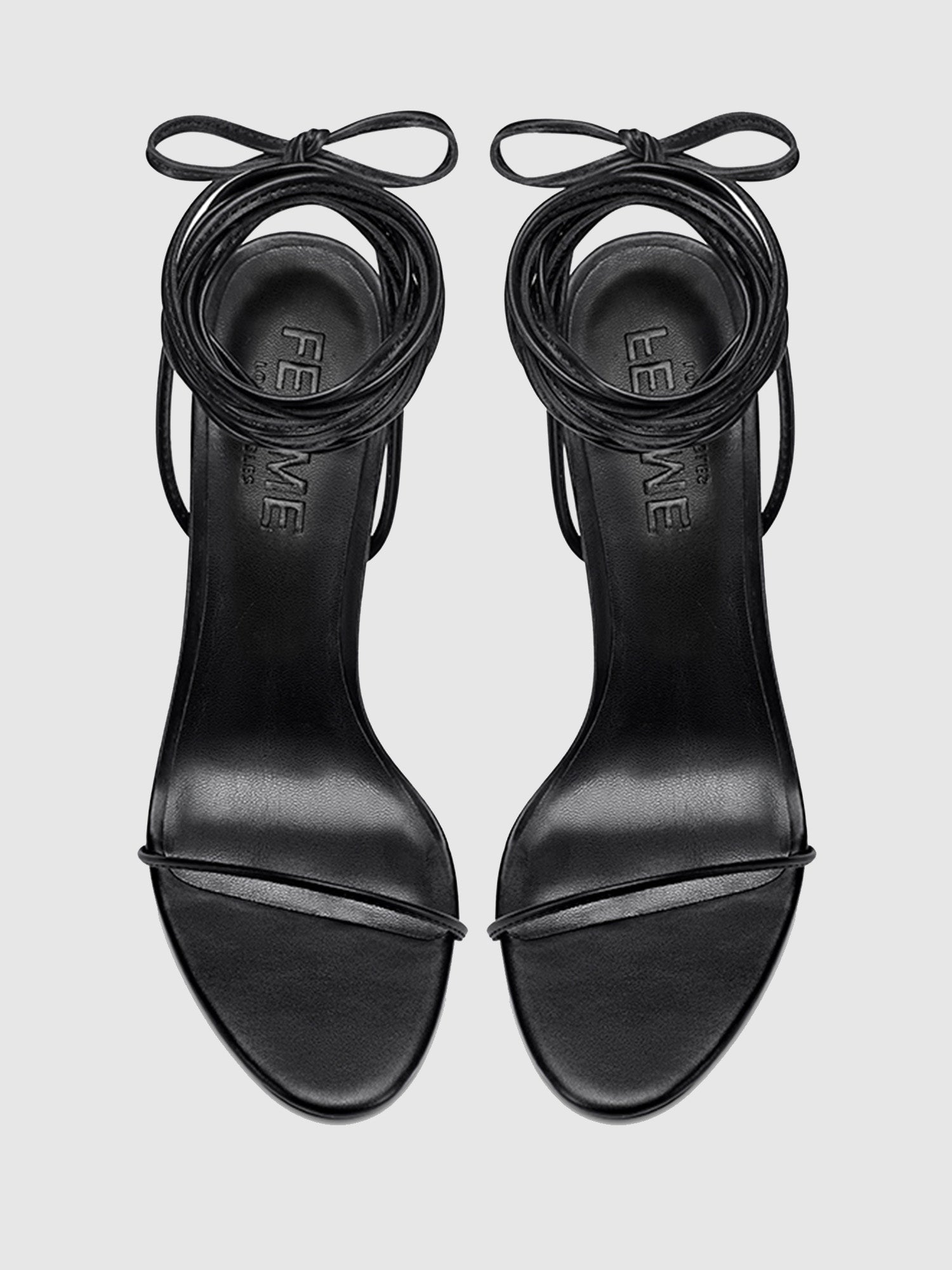 Sandal, high heel block heel platform black 'barely there' sandal