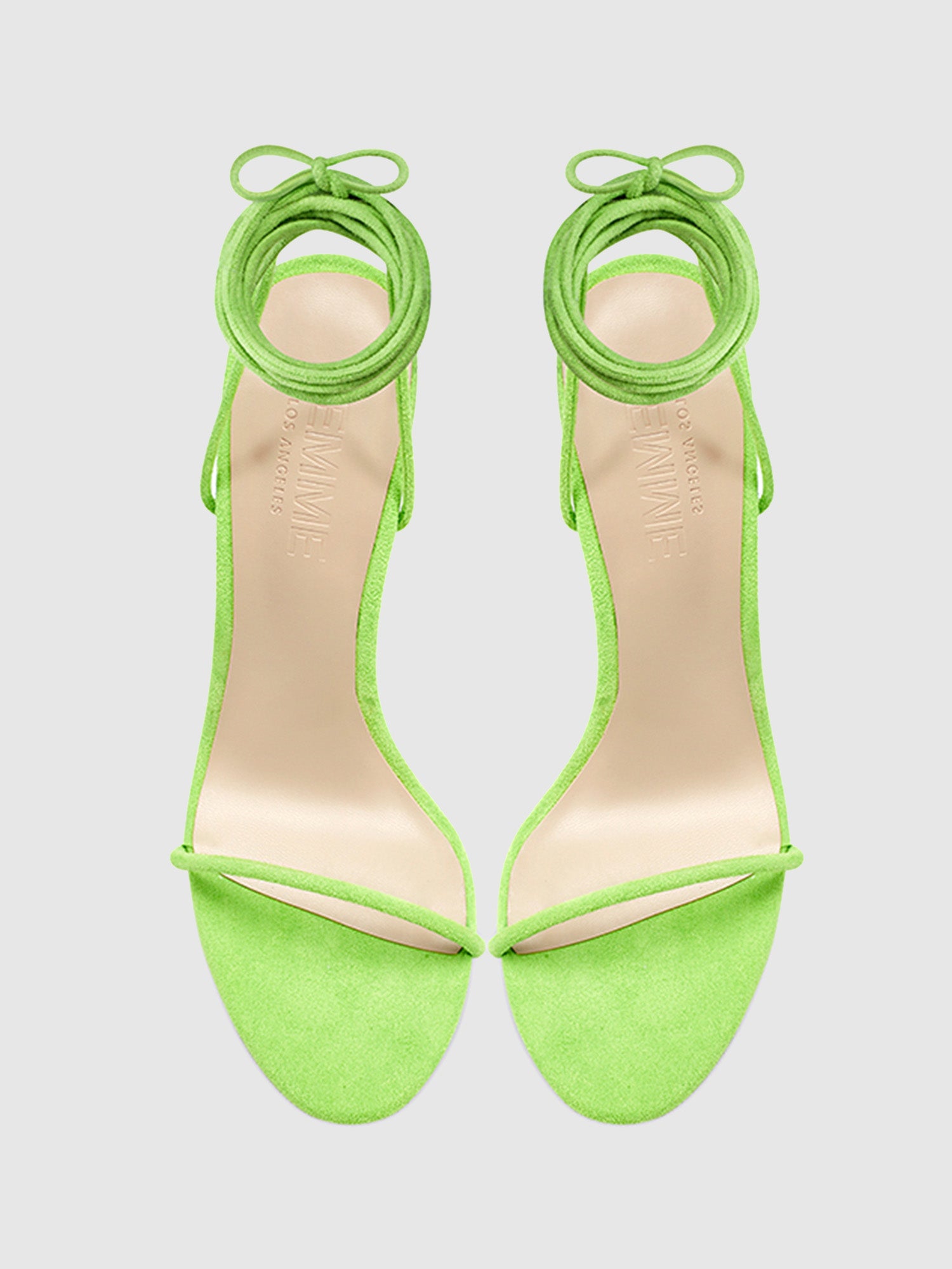 Lime lace up heels best sale