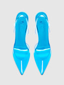 Macallan Slingback Pump - Metallic Blue