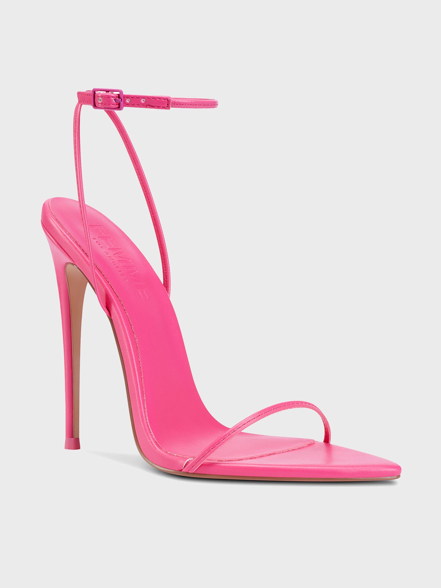 Buy Fuchsia Pink Heeled Sandals for Women by Sneak-a-Peek Online | Ajio.com