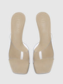 The Riri Wedge - Glassy Nude