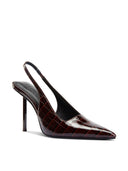 G63 Slingback - Exotic Burgundy