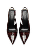 G63 Slingback - Exotic Burgundy