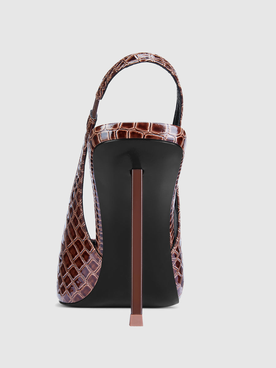 G63 Slingback - Exotic Coco