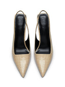 G63 Slingback - Exotic Tan