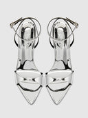 GG Heel - Mirrored Silver