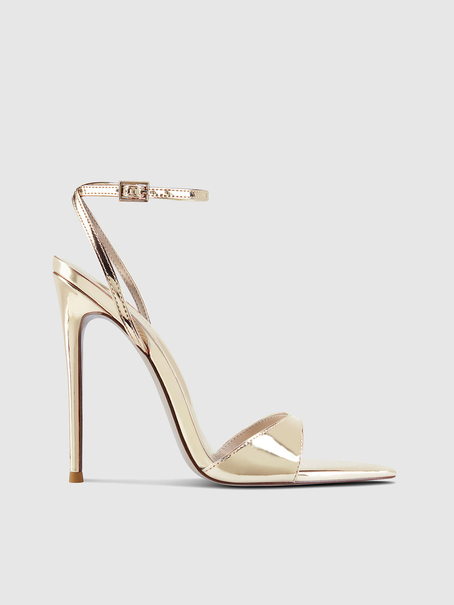 GG Heel - Mirrored Gold