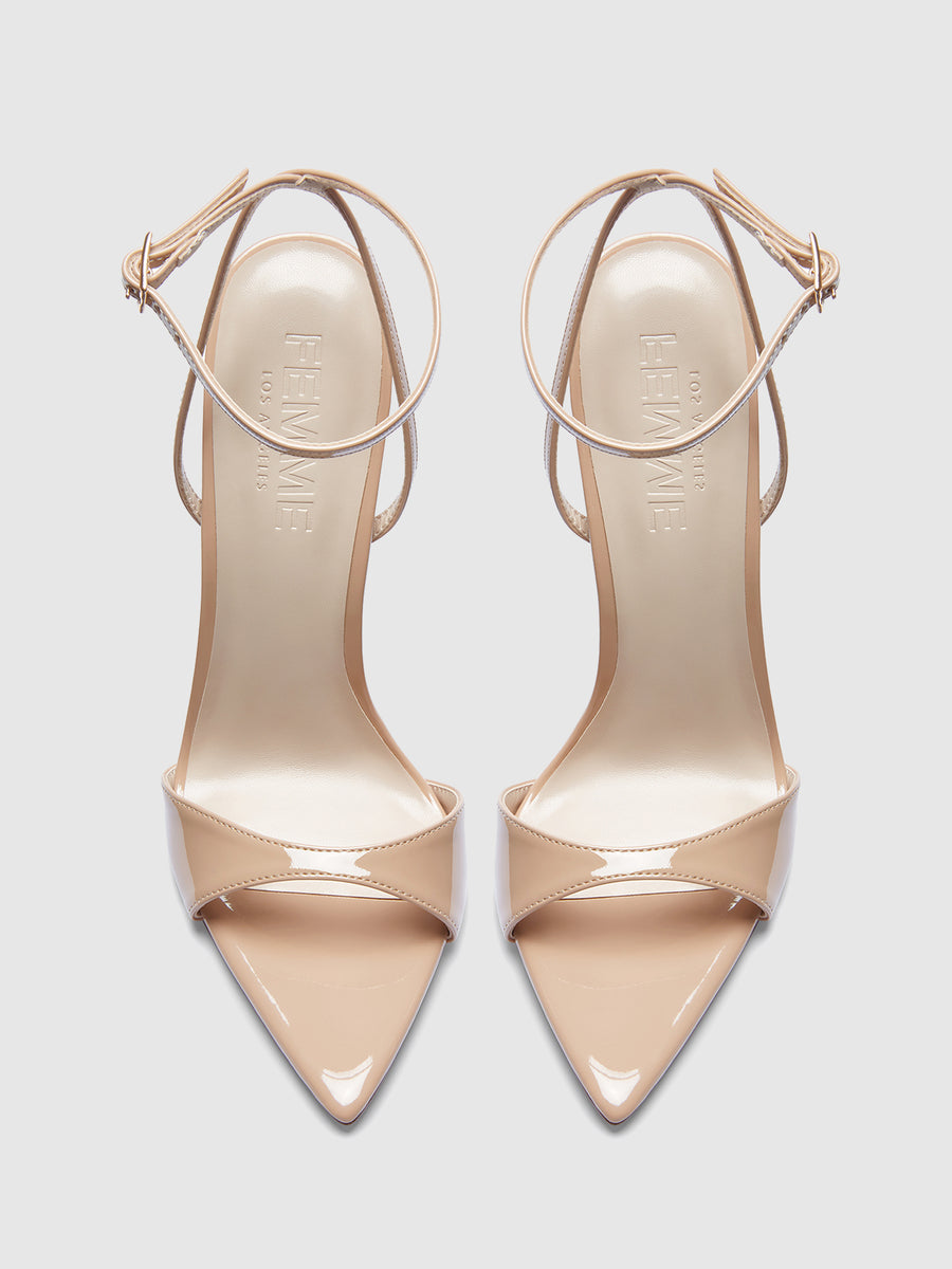 GG Heel - Patent Nude