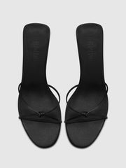 Maeve Slipper - Satin Black