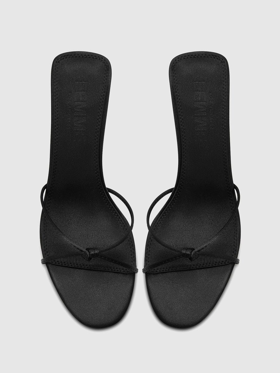 Maeve Slipper - Satin Black