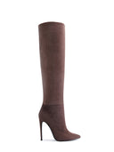 Mariel 2 Way Boot - Suede Coco