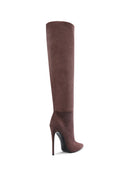 Mariel 2 Way Boot - Suede Coco