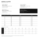 FEMME LA size & fit guide