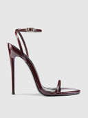 The Necessary Sandal - Burgundy